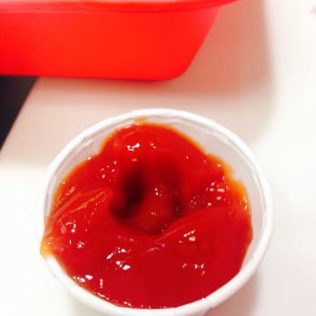 In-N-Out Burger - I just poked my crispy fries into the ketchup! Lol. It kinda looks like my tonsils in my mouth. - Fast Food Near Me - Turlock, California In-N-Out Burger - I just poked my crispy fries into the ketchup! Lol. It kinda looks like my tonsils in my mouth. - Fast Food Near Me - Turlock, California