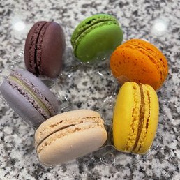 Macaron assortment. Macaron assortment.