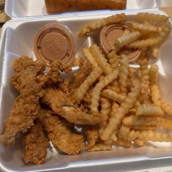 Raising Cane's Chicken Fingers - The Box combo without coleslaw and etc cane sauce. - Chicken Shop Near Me - Tucson, Arizona Raising Cane's Chicken Fingers - The Box combo without coleslaw and etc cane sauce. - Chicken Shop Near Me - Tucson, Arizona