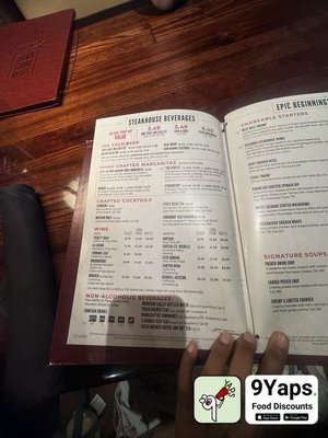 Menu photo 2 LongHorn Steakhouse Brandon, FL