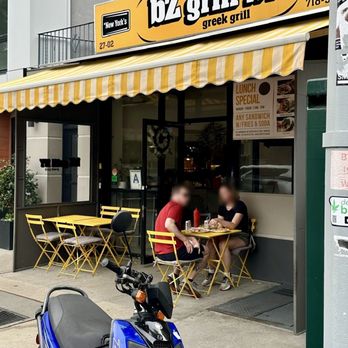 BZ Grill - Front of the eatery along Astoria Blvd - Greek Near Me - Astoria, New York