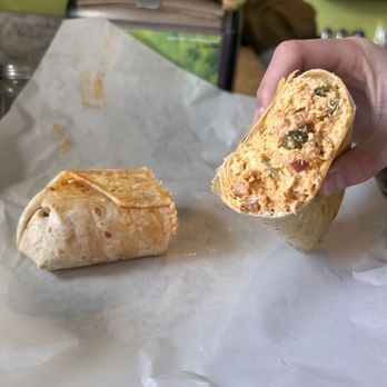 Jolly Bean Cafe - Hot buffalo chicken wrap. - Coffee & Tea Near Me - Plymouth, Massachusetts