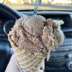 Dolce Freddo Gelato - Huge portion. This is one scoop.
