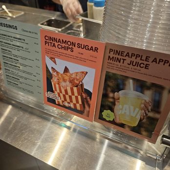 CAVA - Asked for cinnachips I did not receive - Mediterranean Near Me - Bowie, Maryland