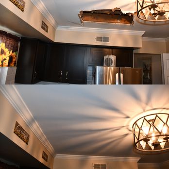 Gibellino Construction Company - 2024 WATER DAMAGE -- KITCHEN CEILING BEFORE AFTER - General Contractors Near Me - Newark, Delaware Gibellino Construction Company - 2024 WATER DAMAGE -- KITCHEN CEILING BEFORE AFTER - General Contractors Near Me - Newark, Delaware
