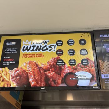 Flipn' Fries Factory - Wing menu - Fast Food Near Me - Wesley Chapel, Florida