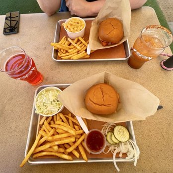 Thompson Brewing - Brisket Sandwich & Chicken - Buffalo Sandwich - American Near Me - Riverside, California