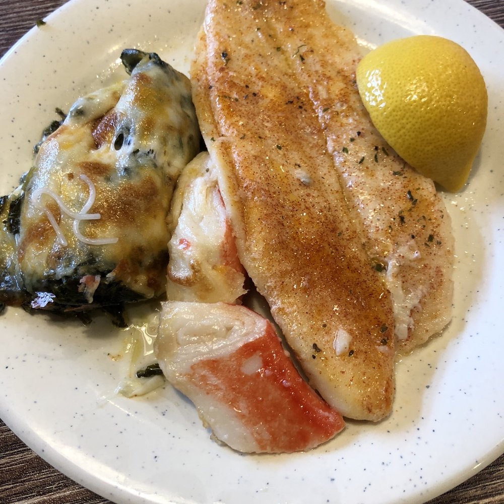 Asian Buffet - Baked crab, baked spinach and tilapia with a lime - Buffets Near Me - Richardson, Texas Asian Buffet - Baked crab, baked spinach and tilapia with a lime - Buffets Near Me - Richardson, Texas