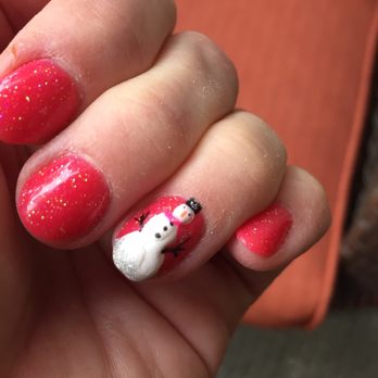 Nail Works - 3 d snowman!! - Nail Salons Near Me - Dallas, Texas Nail Works - 3 d snowman!! - Nail Salons Near Me - Dallas, Texas
