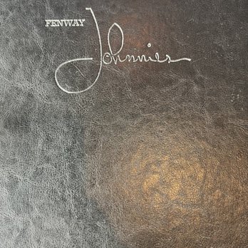 Fenway Johnnie's - Menu Cover - Sports Bars Near Me - Boston, Massachusetts Fenway Johnnie's - Menu Cover - Sports Bars Near Me - Boston, Massachusetts