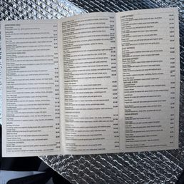 Menu Menu