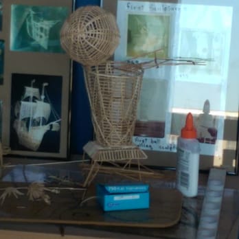 Exploratorium - NBA Championship trophy in the works for the Toothpick Sculpture. - Venues & Event Spaces Near Me - San Francisco, California