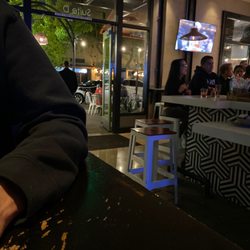 Mas Taco Bar - The bar area