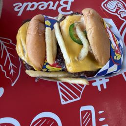 Burgers both ways Burgers both ways