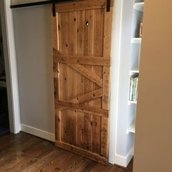 Peacock Home Services - Custom barn door