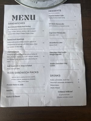 Menu photo 1 The Northside Rockwall Rockwall, TX
