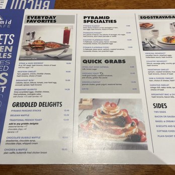 Pyramid Cafe - Breakfast menu - Burgers Near Me - Las Vegas, Nevada