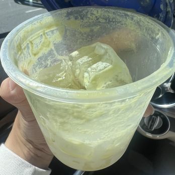 Coffeeholic House - Ice after the drink was finished. - Coffee & Tea Near Me - Seattle, Washington
