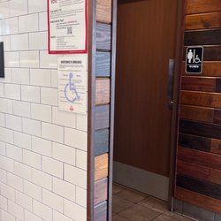Arby's - They need help, are ADA compliant and have clean restrooms.