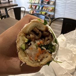 Grilled pork Banh Mi Grilled pork Banh Mi