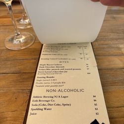 Telaya Wine - Menú