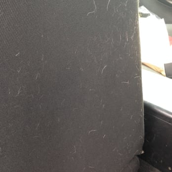 Woodbury Royal Car Wash - The "after" shot.  This was post vacuum and clean - not quite sure how they missed this on both seats.... - Car Wash Near Me - Plainview, New York