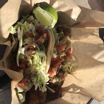 The Birds Cafe - Fish Tacos. Excellent - Seafood Near Me - Bodega Bay, California