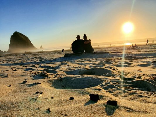 Haystack Rock by null