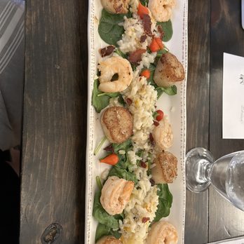 WillowsAwake Winery - Scallop dish. - Wineries Near Me - Leeds, Maine
