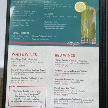 Rumba Cuban Cafe - Menu - Cuban Near Me - Naples, Florida Rumba Cuban Cafe - Menu - Cuban Near Me - Naples, Florida
