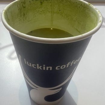 Luckin Coffee - Iced Kyoto Matcha Coconut Latte - Coffee & Tea Near Me - New York, New York