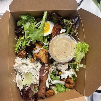 Juneberry Table - Salad bowl w/ chicken salad - Breakfast & Brunch Near Me - Cleveland, Ohio