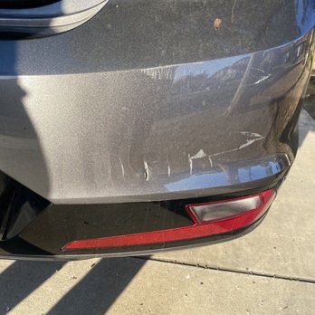 Enterprise Rent-A-Car - This is the damage for the claim that I did. Nothing like what they are claiming was damaged. - Car Rental Near Me - Fontana, California
