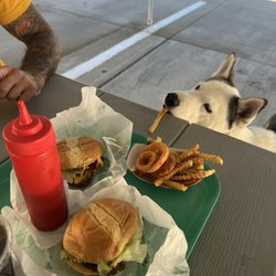 Cedar Inn - Queen burger and cheese curd burger