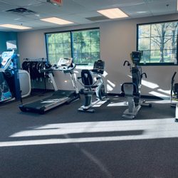 Trinity Rehab - East Brunswick Trinity Rehab, out-patient physical therapy center - gym area and AlterG anti-gravity treadmill