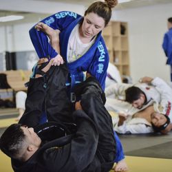 Midland BJJ - Our classes incorporate men and women. This allows females to work to overcome stereotypes and mental blocks for effective self defense.