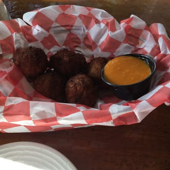 Rams Head Southernmost - Conch fritters had full pieces of corn in them, never had them like that before! - American Near Me - Key West, Florida