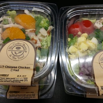 The Coffee Bean & Tea Leaf - I love the idea a half half size salad. $3.99, yay! - Coffee & Tea Near Me - Honolulu, Hawaii The Coffee Bean & Tea Leaf - I love the idea a half half size salad. $3.99, yay! - Coffee & Tea Near Me - Honolulu, Hawaii