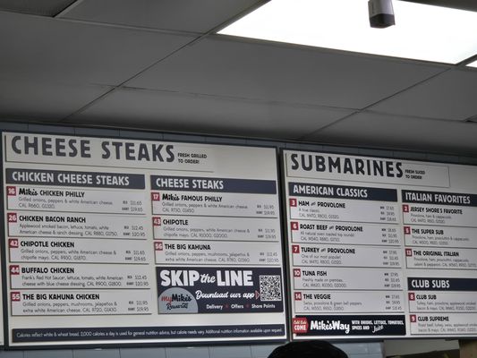 Menu photo 1 Jersey Mike's Subs Montebello, CA Menu photo 1 Jersey Mike's Subs Montebello, CA
