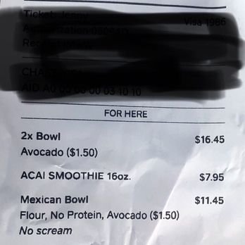 Pupukea Grill - Receipt...4.50$ for water... - Hawaiian Near Me - Haleiwa, Hawaii Pupukea Grill - Receipt...4.50$ for water... - Hawaiian Near Me - Haleiwa, Hawaii