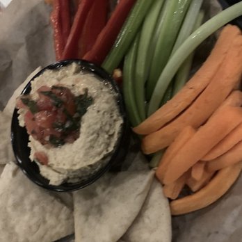 Flix Brewhouse - My fave, hummus dip - Cinema Near Me - San Antonio, Texas