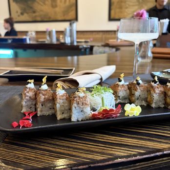 MF Bar - A5 Wagyu Beef Roll with lobster instead of asparagus - Sushi Bars Near Me - Alpharetta, Georgia