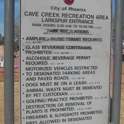 Cave Creek Recreation Area