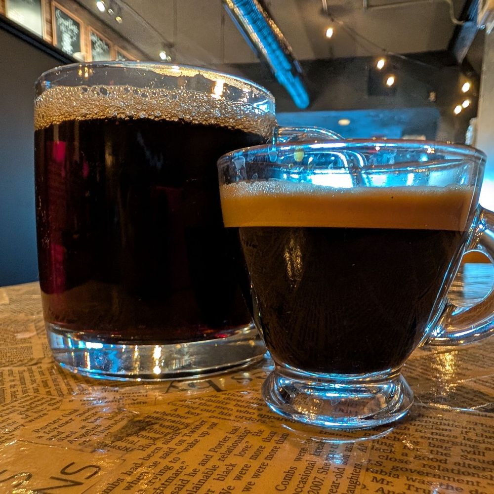The Coffee Press - Double espresso and a dark coffee - Coffee & Tea Near Me - Batavia, New York