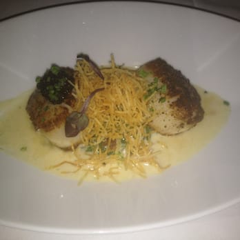 The Immigrant Restaurant - Pan seared scallops - New American Near Me - Kohler, Wisconsin The Immigrant Restaurant - Pan seared scallops - New American Near Me - Kohler, Wisconsin