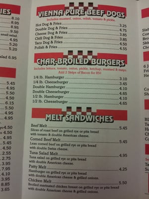 Menu photo 3 Goody's Fast Food River Grove, IL