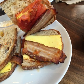 George Howell Coffee - This sandwich cost almost $11..... - Coffee & Tea Near Me - Boston, Massachusetts