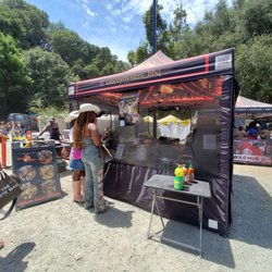 Food stand at Bill Pickett Rodeo