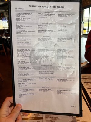 Menu photo 6 Bulldog Ale House North Aurora, IL Menu photo 6 Bulldog Ale House North Aurora, IL