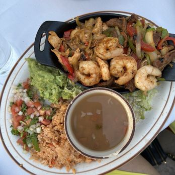 Casuelas Café - Mixed Trio Fajitas - Mexican Near Me - Palm Desert, California Casuelas Café - Mixed Trio Fajitas - Mexican Near Me - Palm Desert, California